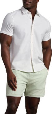 Rhone Brezza Performance Short Sleeve Button-Up Shirt