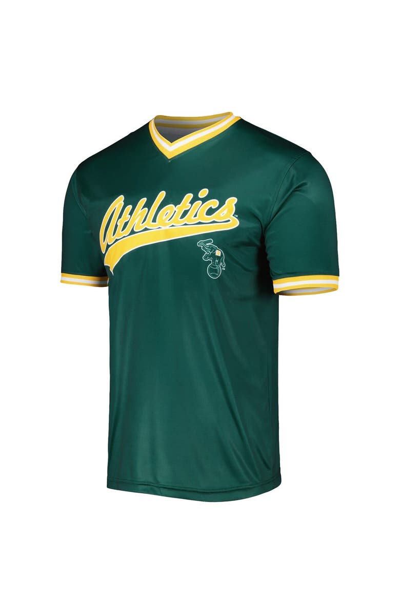 STITCHES Men's Stitches Kelly Green Oakland Athletics Cooperstown Collection Team Jersey, Alternate, color, Kelly Green