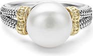 LAGOS Luna Cultured Pearl Ring