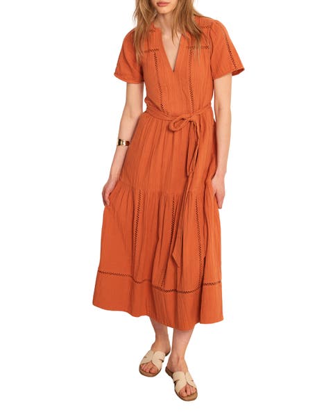 Cotton Cheesecloth Maxi Dress
