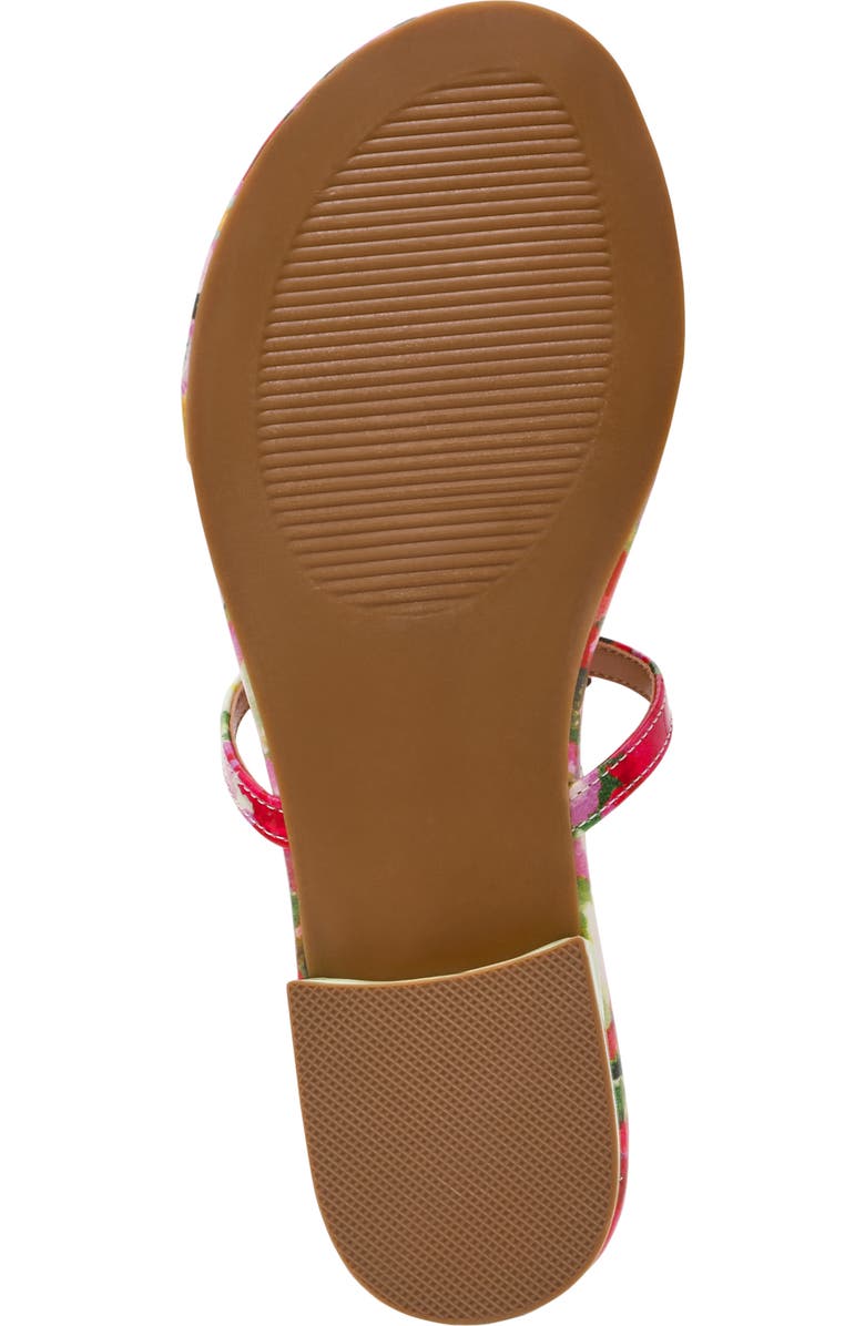 Betsey Johnson Kenedy Ankle Strap Sandal, Alternate, color, Green Floral Multi