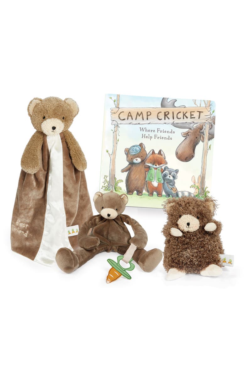 Bunnies by the Bay Cubby the Bear Baby Gift Set, Main, color, 