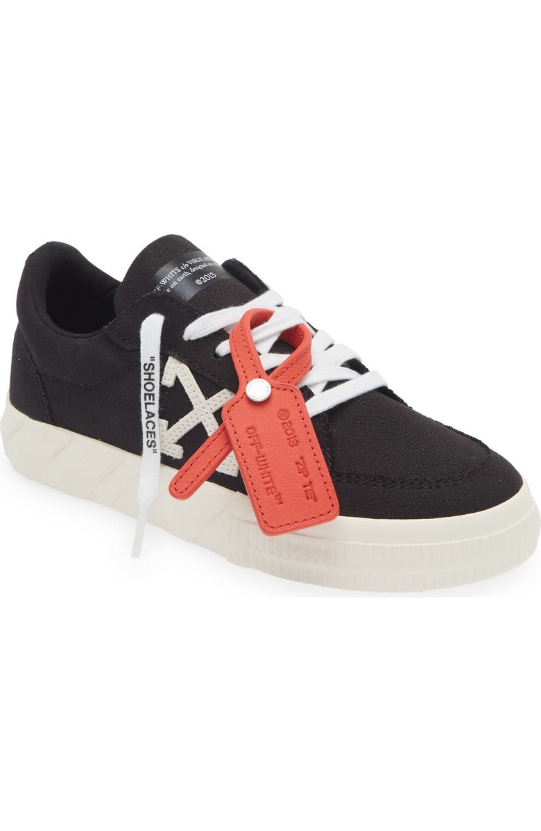 Off-White Vulcanized Low Top Sneaker, Main, color,