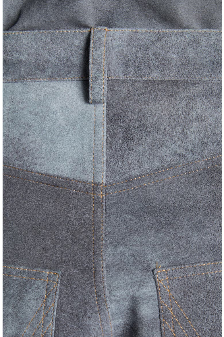 Cloudy Suede Pants, Alternate, color, 4690 CLOUDY INDIGO