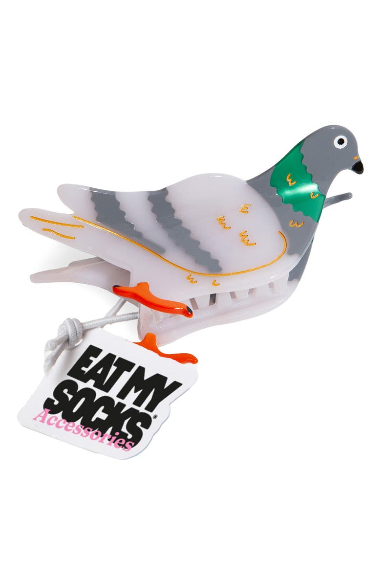 doiy Pigeon Claw Clip, Alternate, color, Multi Grey