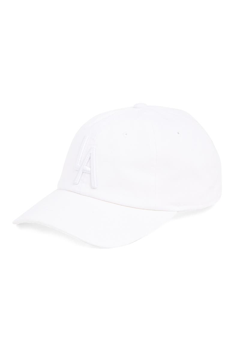 Los Angeles Embroidered Tonal Ballpark Hat, Main, color, WHITE