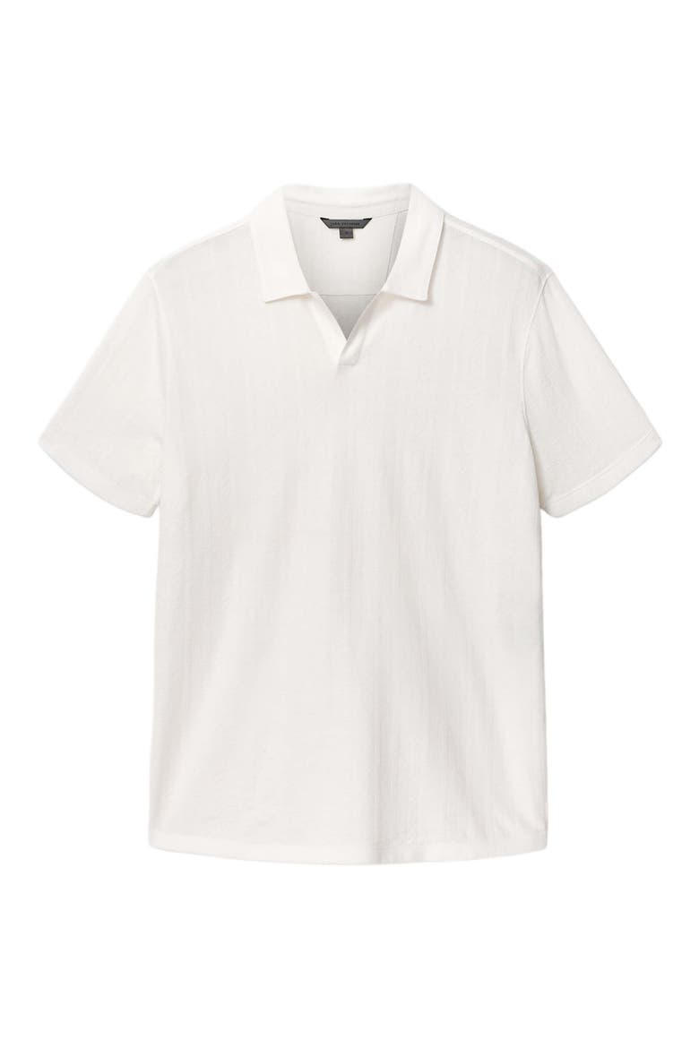 Zion Jacquard Organic Cotton Polo, Alternate, color, SALT