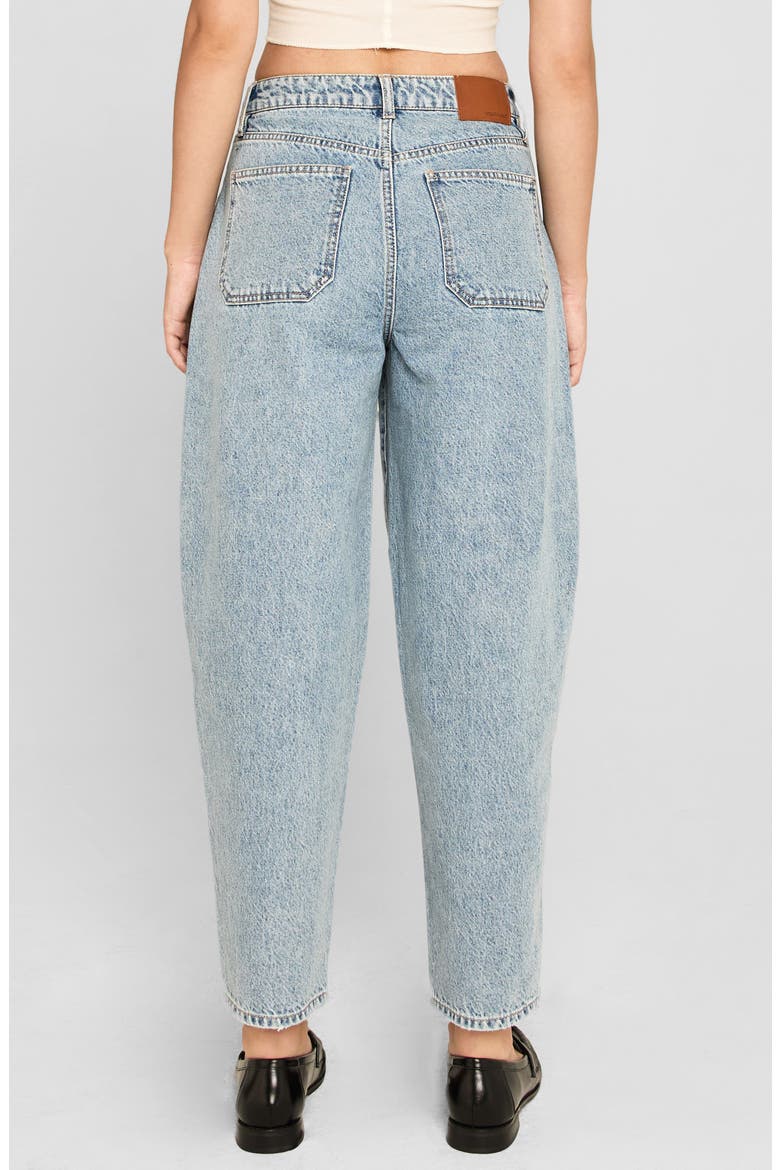 Ellis Roadtrip Barrel Leg Jeans, Alternate, color, BLUE