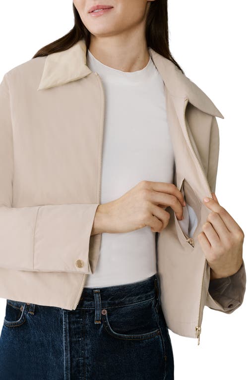 Soia & Kyo Laleh 700 Fill Power Down Coat In Neutral
