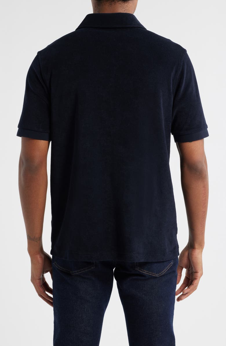 Fred Perry Terry Cloth Johnny Collar Polo, Alternate, color, 