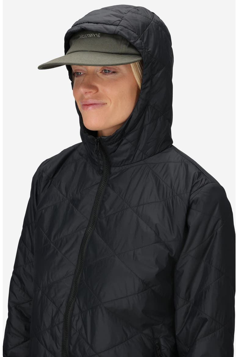 Onward Insulated Hooded Jacket, Alternate, color, BLACK