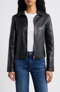 MAURITIUS Lusan Leather Moto Jacket