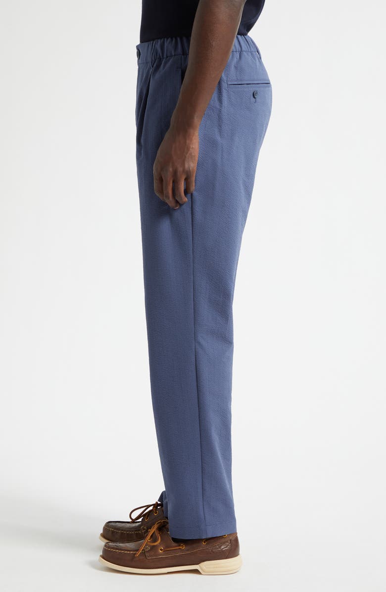 Herno Seersucker Pants, Alternate, color, 9119 French Blue