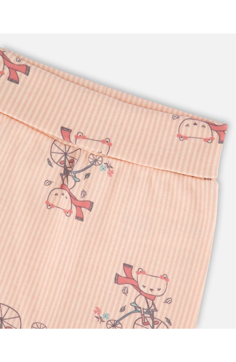 Deux par Deux Organic Cotton Evolutive Pant Cat, Alternate, color, Pink