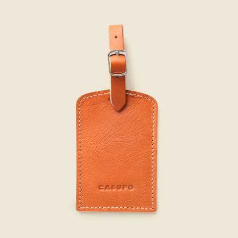 Leather Luggage Tag