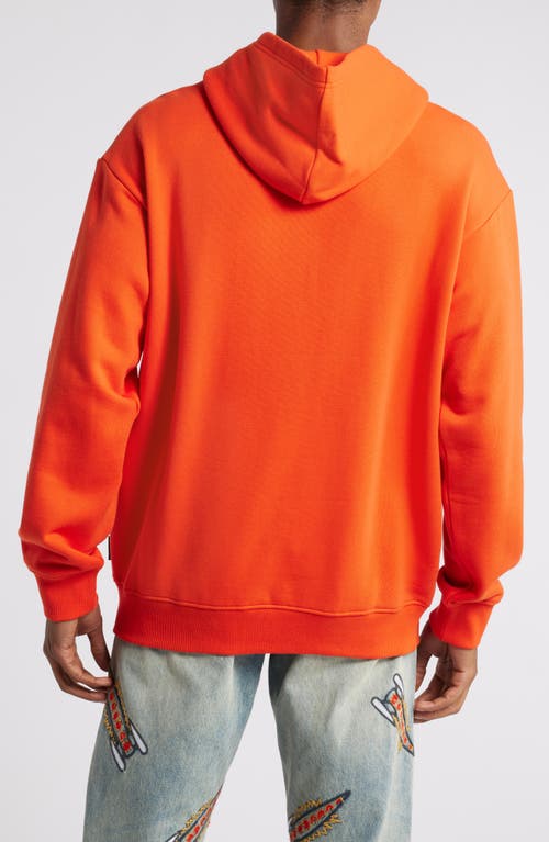 Icecream Logo Graphic Hoodie In Orange