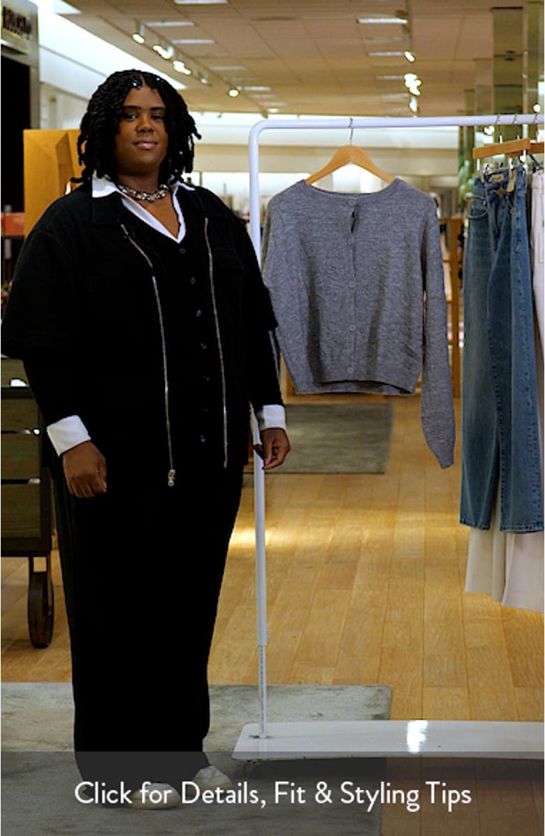 Fauna Tonal Stitch Cardigan, sales video thumbnail