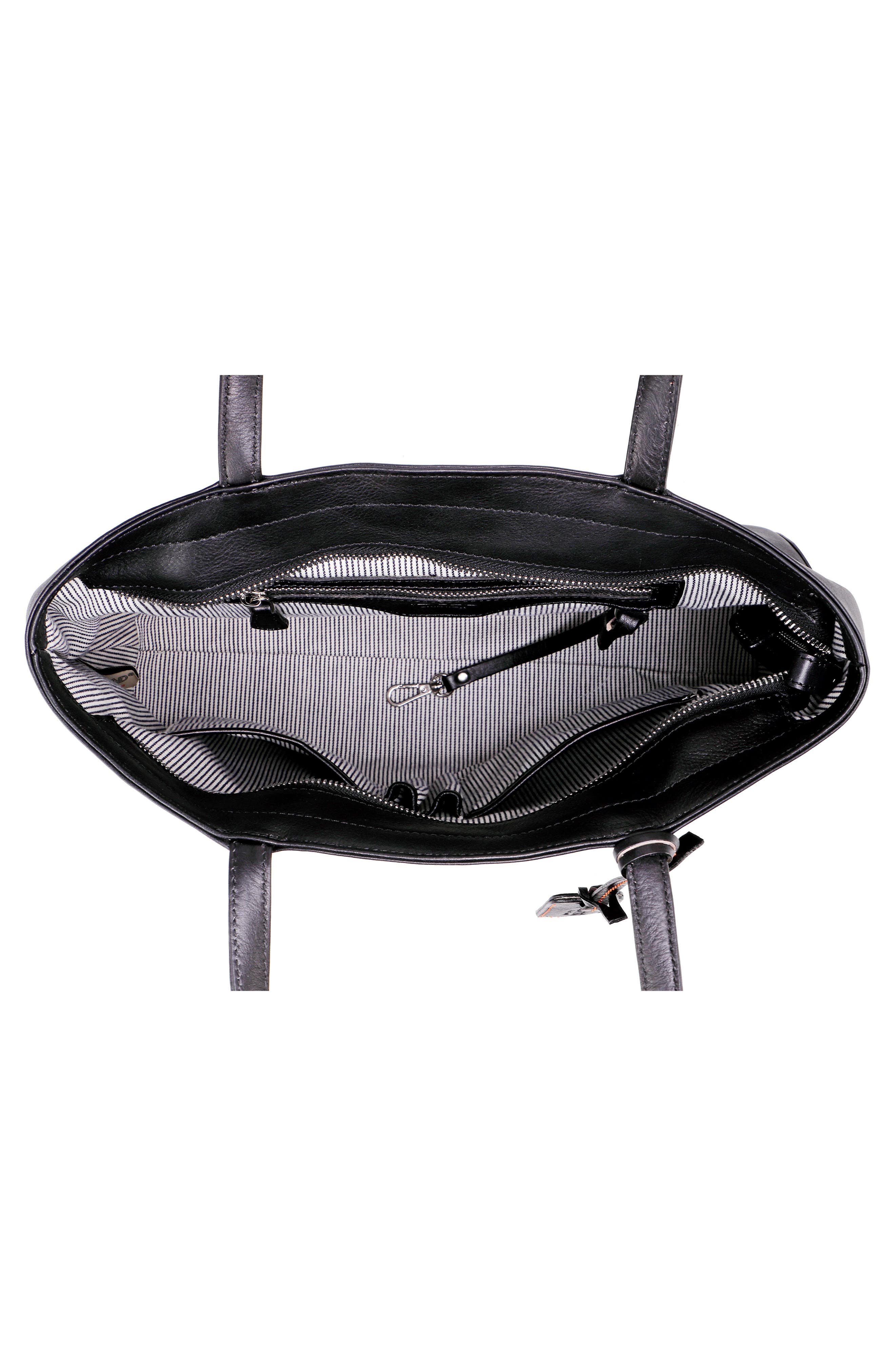 OLD TREND Dancing Bamboo Leather Tote, Alternate, color, 