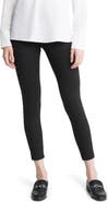 Hue Reversible Ponte Knit Crop Leggings