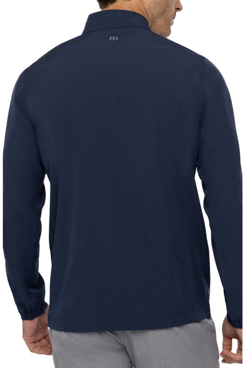 Some Beach Stretch Half Zip Pullover, Alternate, color, DRESS BLUES