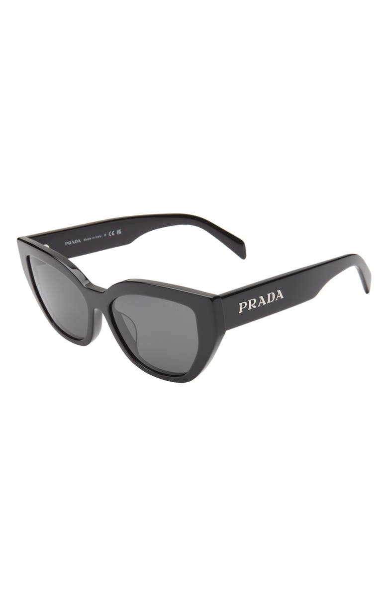 Prada 55mm Butterfly Sunglasses, Alternate, color, 