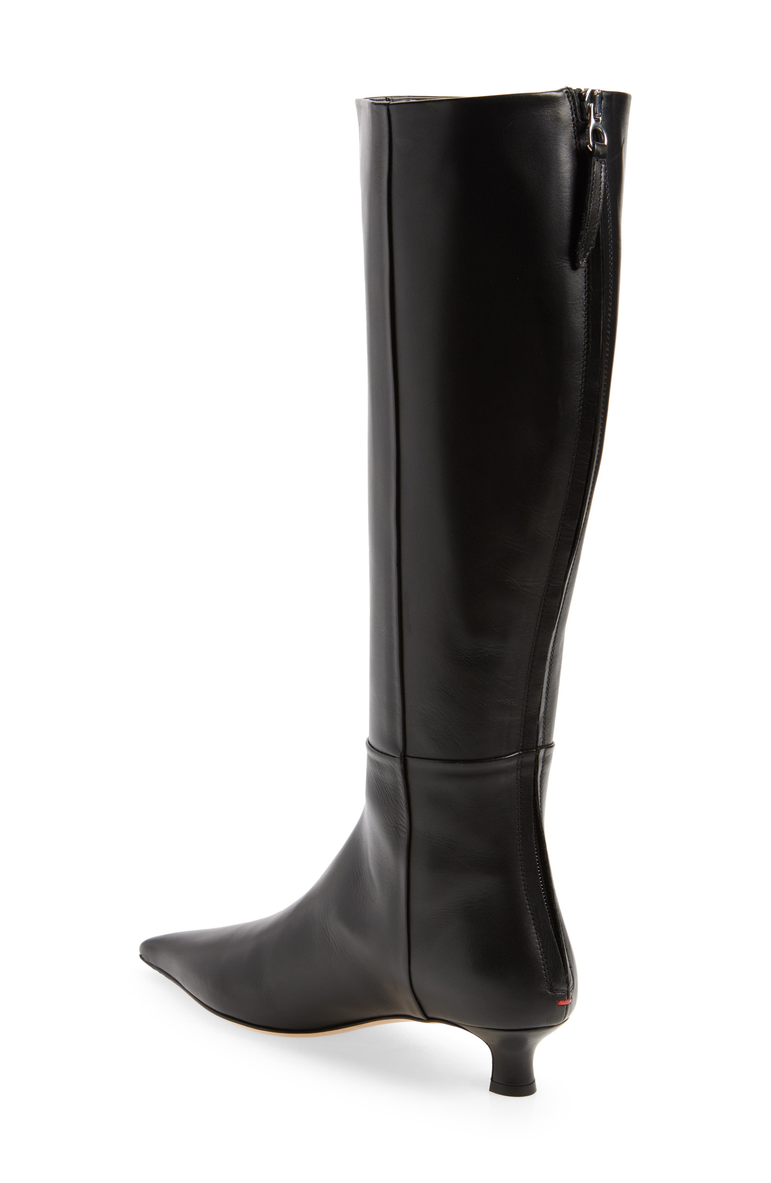 aeyde Zazie Kitten Heel Tall Boot, Alternate, color, 
