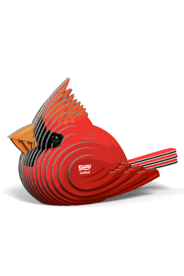 Cardinal 3D Puzzle, Alternate, color, No Color