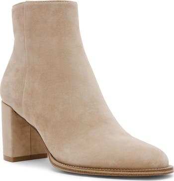 【レディース】Steve Madden Jozie Bootie ブーティー JOZIE Black Leather Block Heel Bootie | Women's Booties