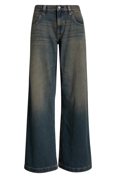 Sloane Ultra Baggy Del Mar Wide Leg Jeans