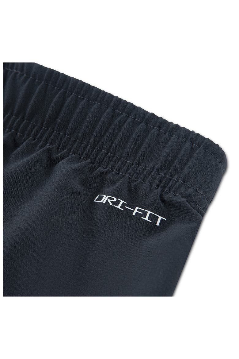 Dri-FIT Polo & Woven Shorts Set, Alternate, color, DARK SMOKE/ GREEN