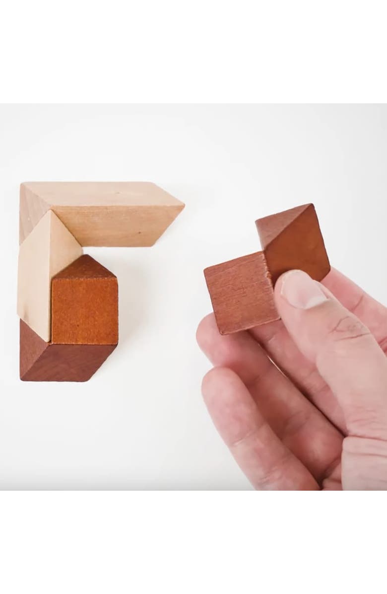 Professor Puzzle Great Pyramid of Giza 3D Wooden Brainteaser Puzzle, Alternate, color, Multicolored