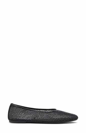Jillean Rhinestone Pointed Toe Flat