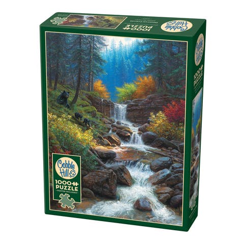 1000 Piece Puzzle Mountain Cascade  High Quality Jigsaw