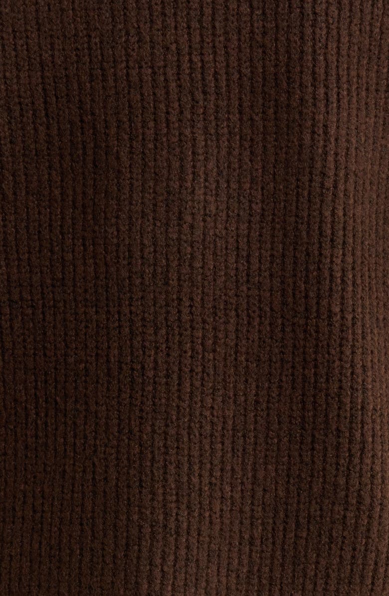 Nordstrom Cozy Rib Lounge Set, Alternate, color, Dark Brown