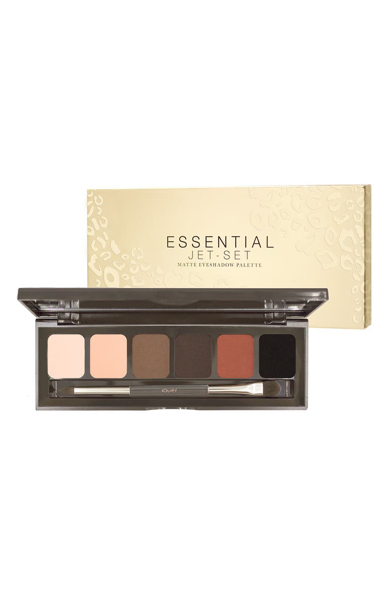 Jouer Essential Jet-Set Eyeshadow Palette, Alternate, color, 
