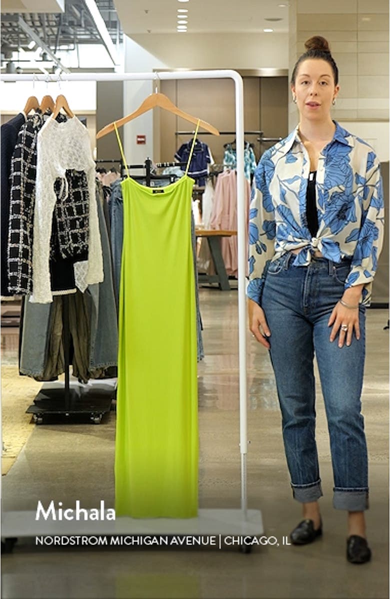 Dunn Strapless Knit Maxi Dress, sales video thumbnail