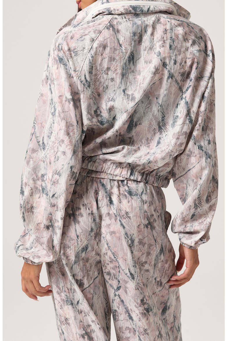 Kendra Nature's Camo Zip Windbreaker, Alternate, color, MOONROCK/ MULTI