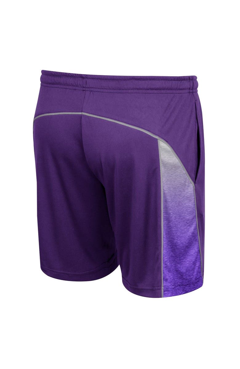 COLOSSEUM Men's Colosseum Purple Kansas State Wildcats Laws of Physics Shorts, Alternate, color, Purple