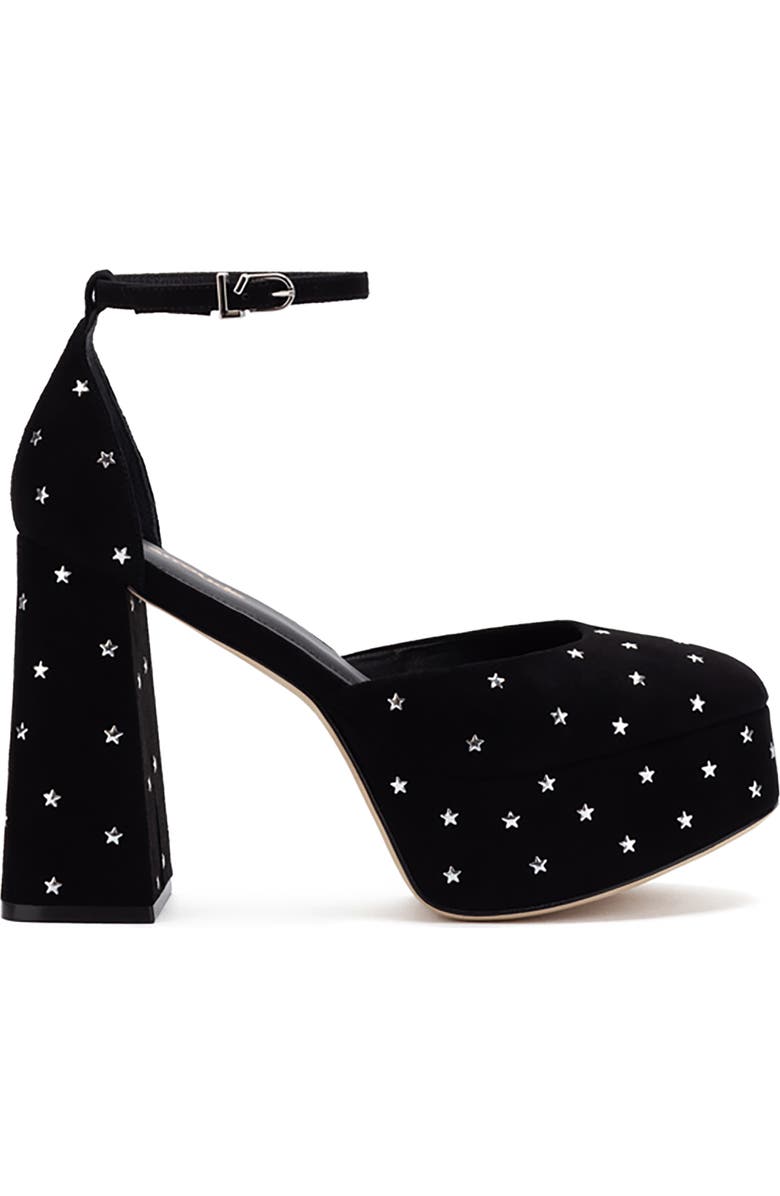 Larroudé Ari Ankle Strap Platform Pump, Alternate, color,