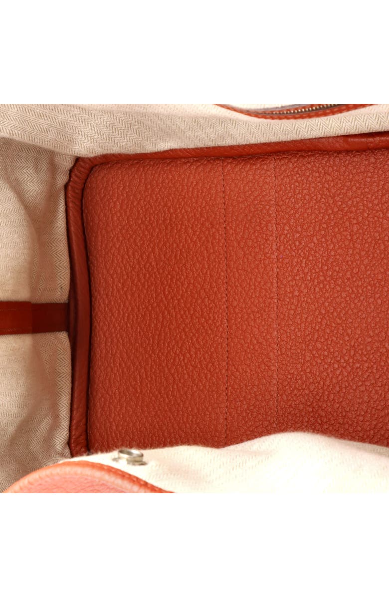 Pre-Owned Hermes Garden Party Tote Leather 36, Alternate, color, Rouge Duchesse