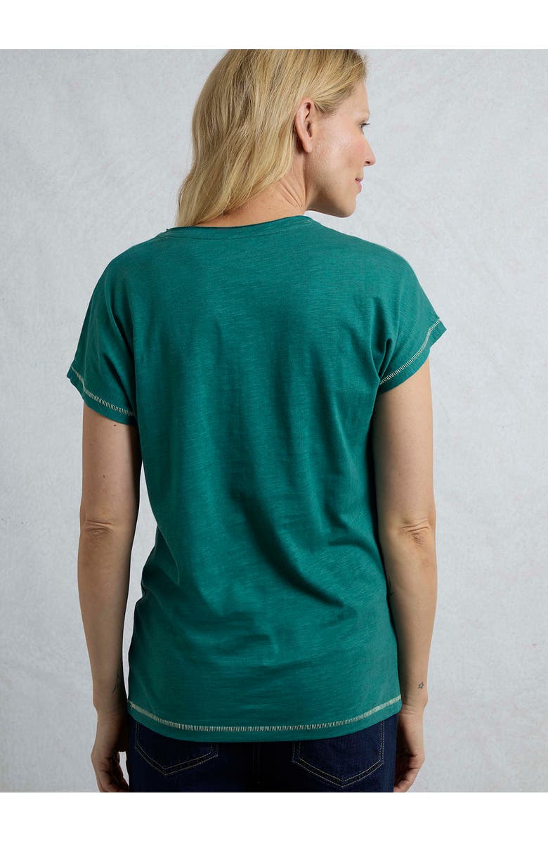 Weird Fish Fern Bee Front Print Graphic T-Shirt, Alternate, color, 