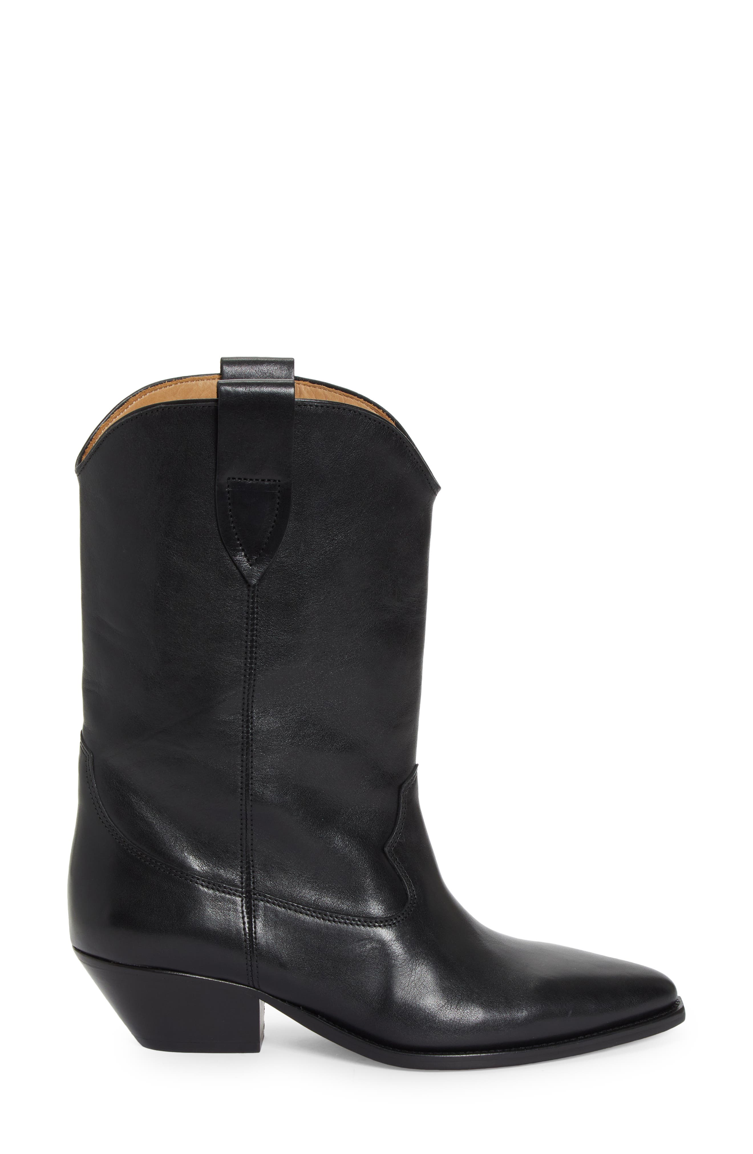 Isabel Marant Duerto Western Boot, Alternate, color, Black