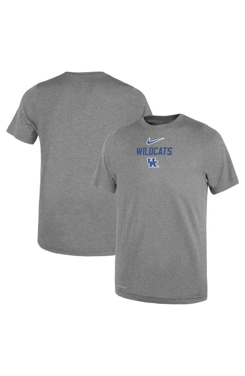 Nike Toddler Nike Heather Gray Kentucky Wildcats Legend Slogan Performance T-Shirt, Main, color, 