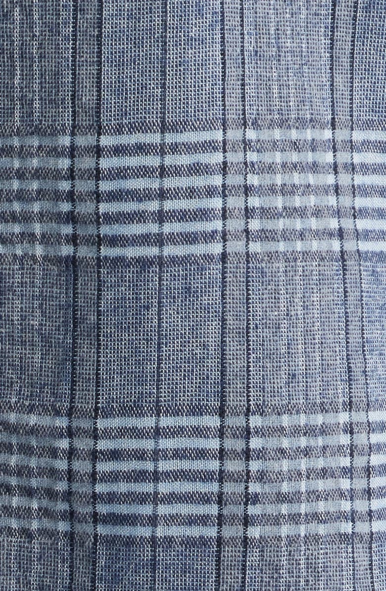 Corridor Ocean Parkway Cotton Blend Button-Up Shirt, Alternate, color, Blue