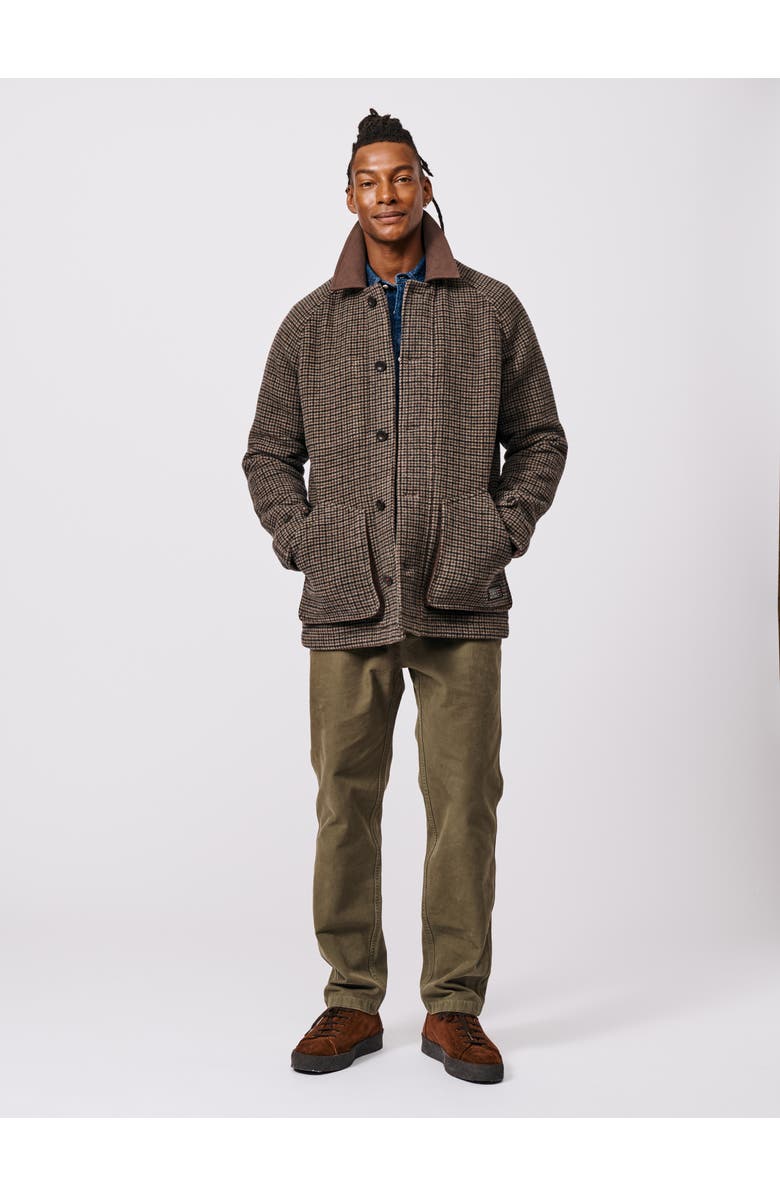 Aubin Lockwood Wool Barn Jacket, Alternate, color, Mini Check