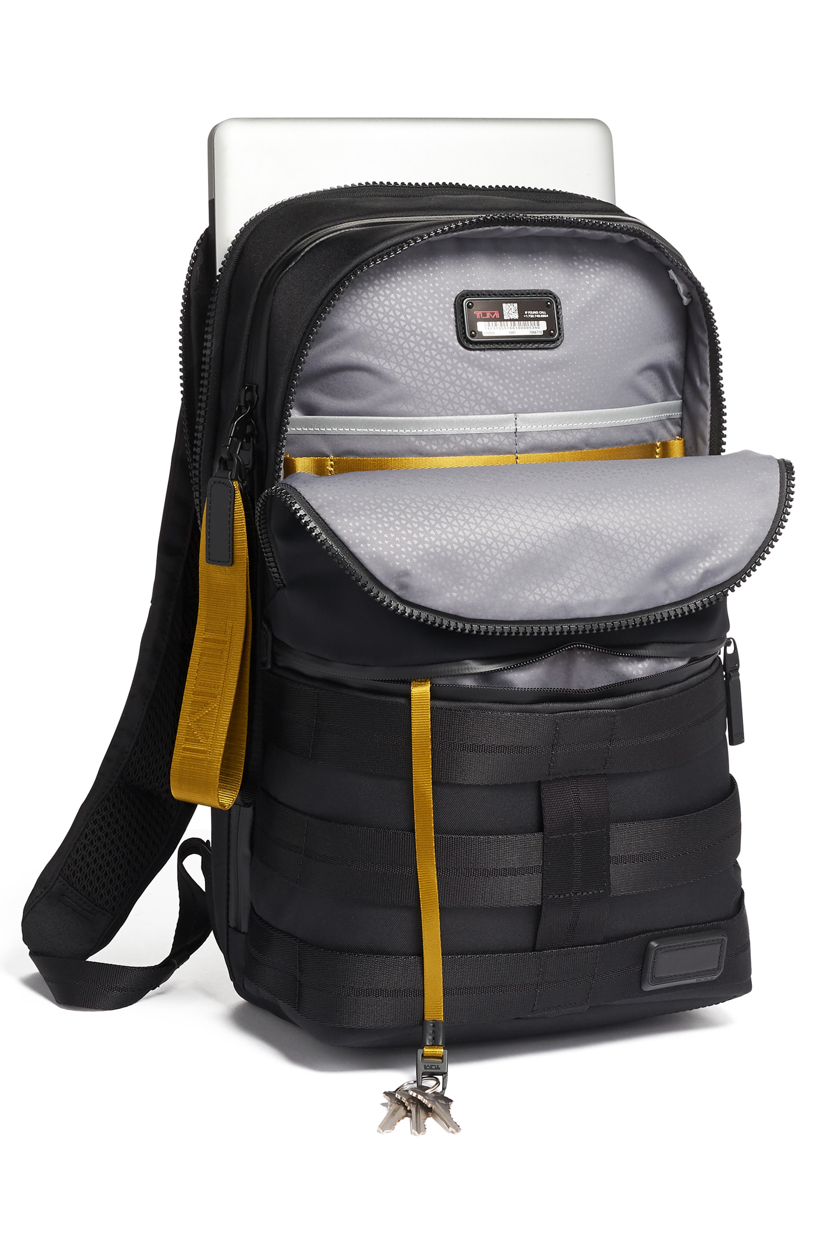 TUMI Crestview Black Backpack, Alternate, color, 