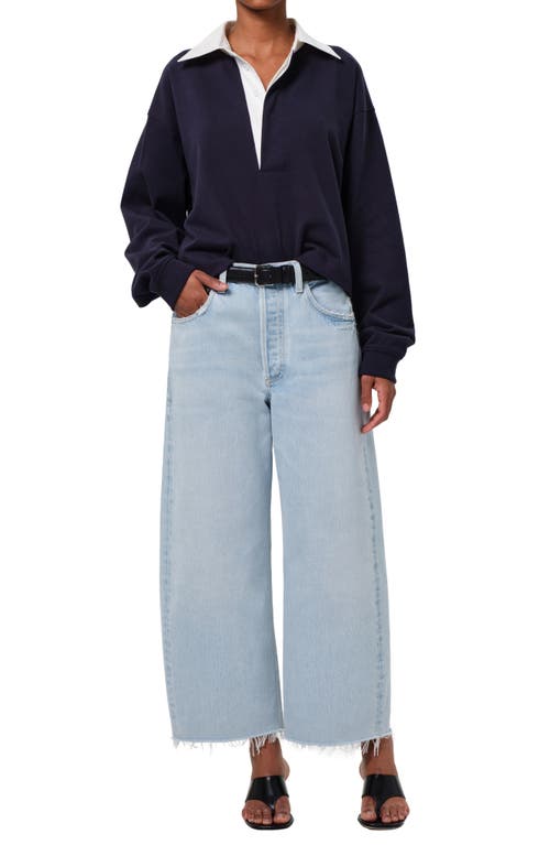 Shop Citizens Of Humanity Aris Rugby Shirt In Navy