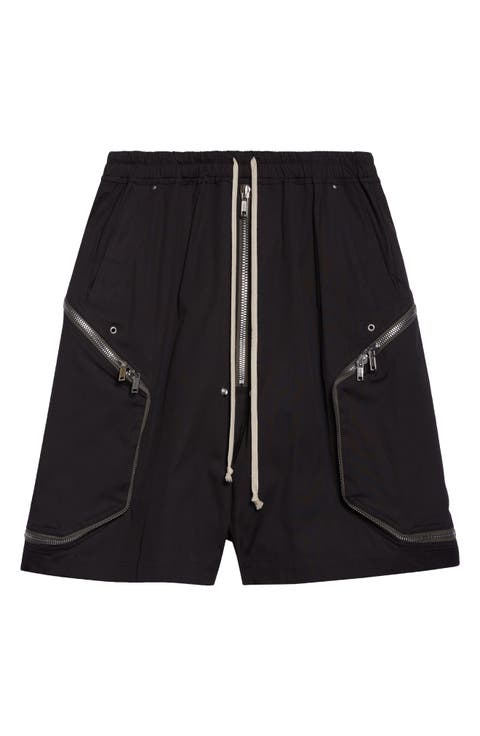 Heizer Bela Stretch Poplin Zip Shorts