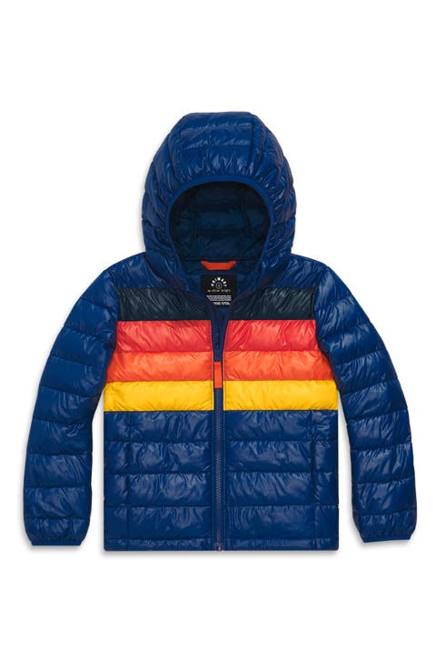 Kids' Stripe Puffer Jacket