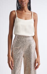 ST. JOHN Liquid Satin Camisole